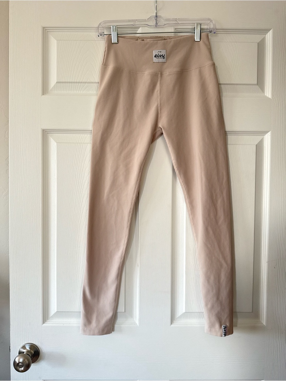 Eivy Tan Ribbed Leggins Size S
